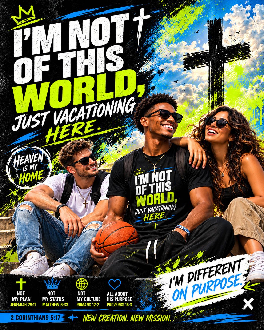 Not of This World, New Mission poster design